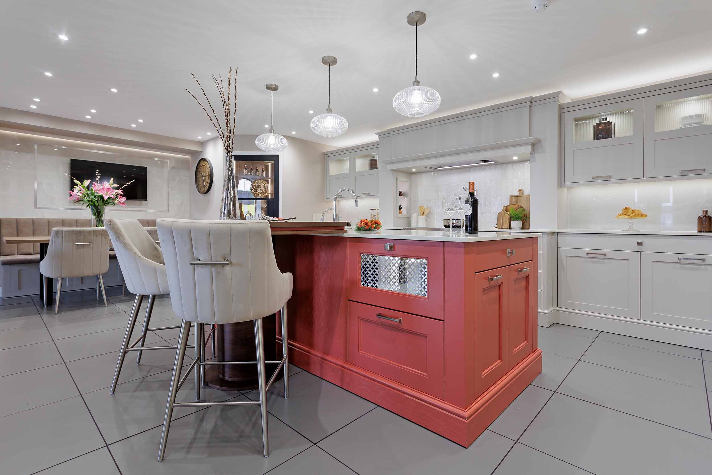 Bespoke kitchen by J.S. Geddes from Callerton collection.